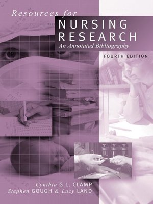 cover image of Resources for Nursing Research